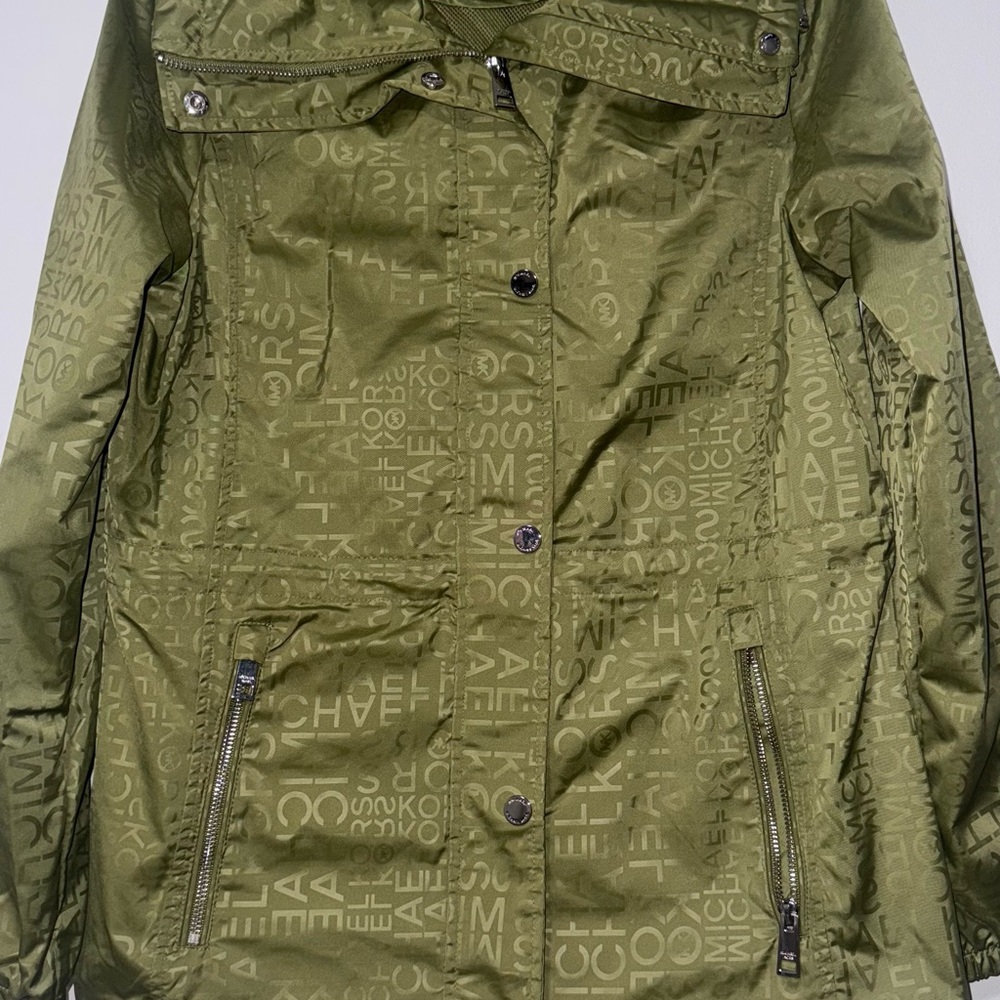 Michael Kors Khaki Logo Jacket